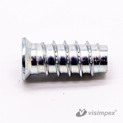 Famenetű anya D-típusú - 6x13mm/belsőkulcsnyílású